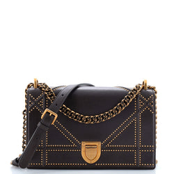 Christian Dior Diorama Flap Bag Studded