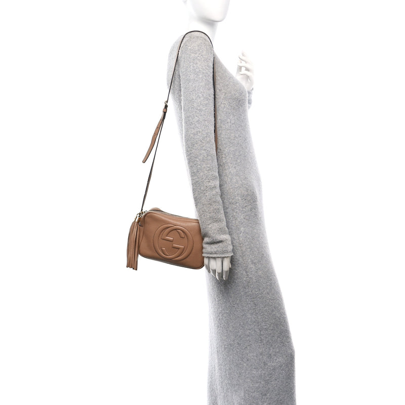 Gucci Pebbled Calfskin Small Soho Disco