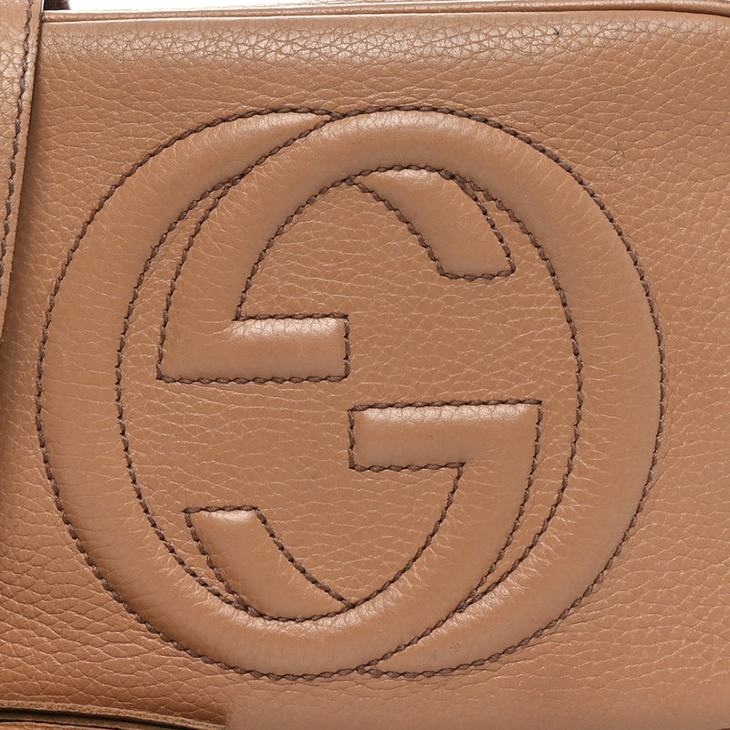 Gucci Pebbled Calfskin Small Soho Disco