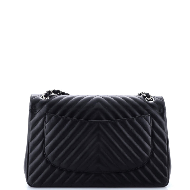 Chanel Classic Double Flap Bag Chevron