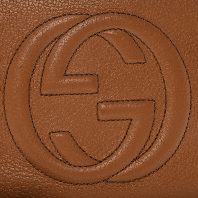 Gucci Pebbled Calfskin Small Soho Disco