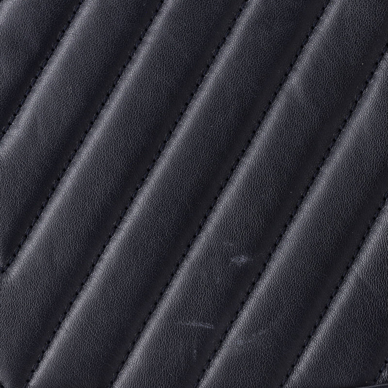 Chanel Boy Flap Bag Chevron Calfskin New