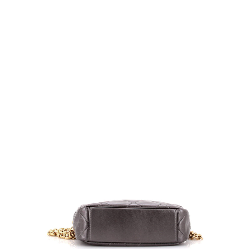 Chanel Cc Pearl Medallion Camera Case