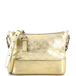 Chanel Gabrielle Hobo Quilted Aged