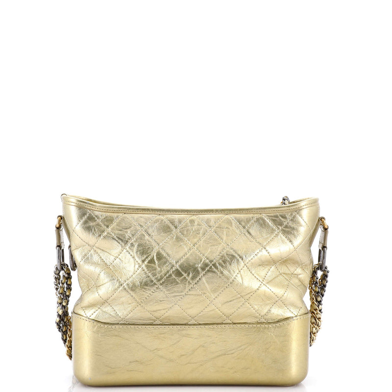 Chanel Gabrielle Hobo Quilted Aged