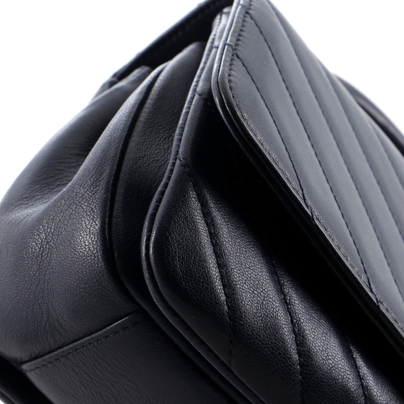 Chanel Cc Metal Top Handle Flap Bag