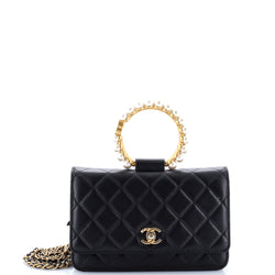 Chanel Pearl Crown Wallet On Chain