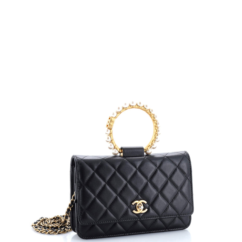 Chanel Pearl Crown Wallet On Chain