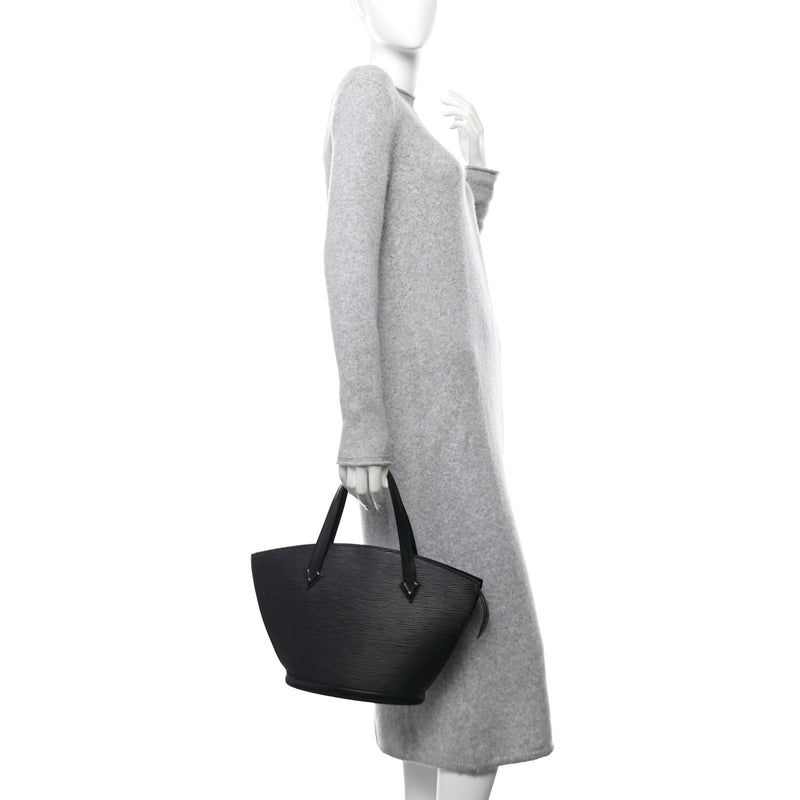 Louis Vuitton Epi Saint Jacques Pm Black