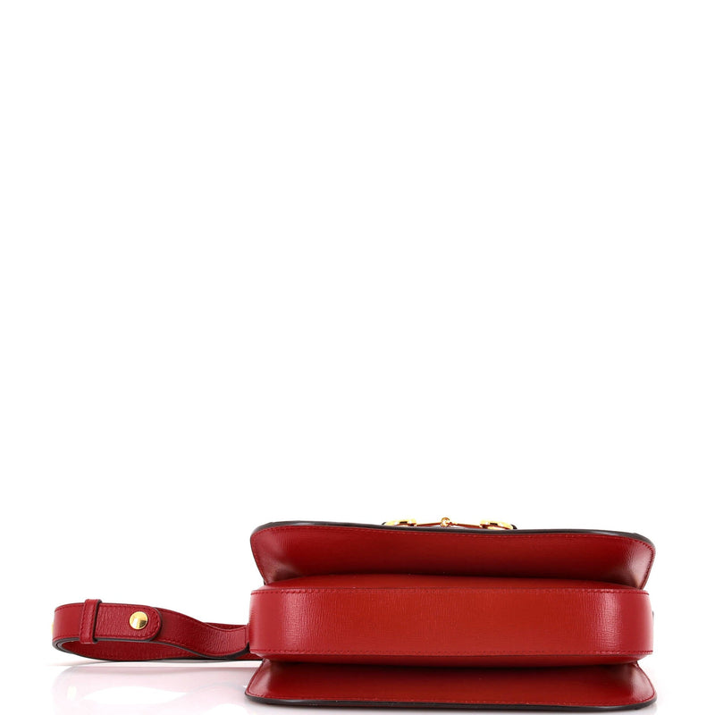Gucci Horsebit Shoulder Bag Gg Coated