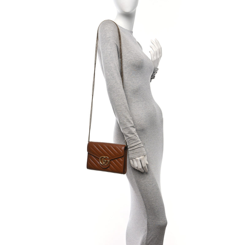 Gucci Azalea Calfskin Matelasse Diagonal