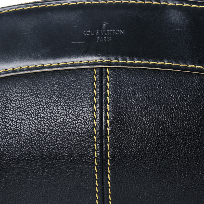 Louis Vuitton Suhali Lockit Clutch Black