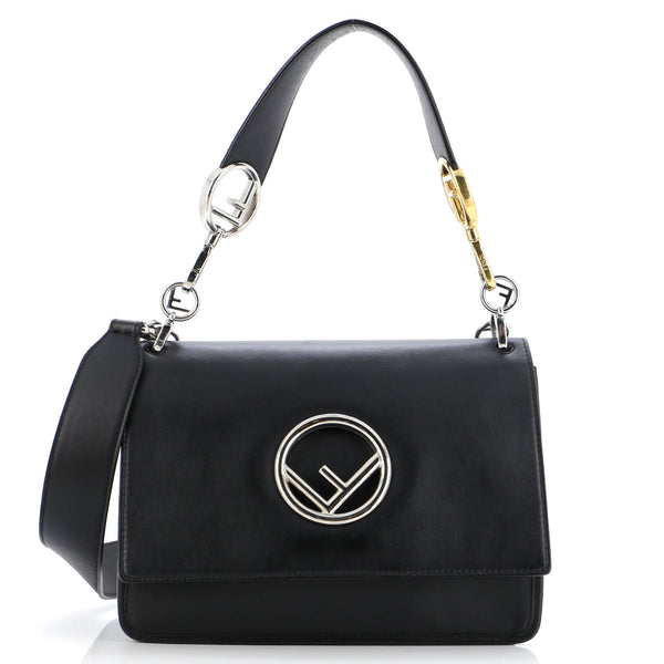 Fendi Kan I F Shoulder Bag Leather