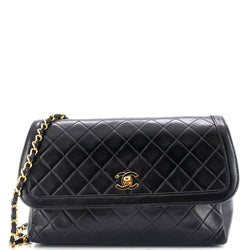 Chanel Vintage Cc Chain Flap Bag Quilted