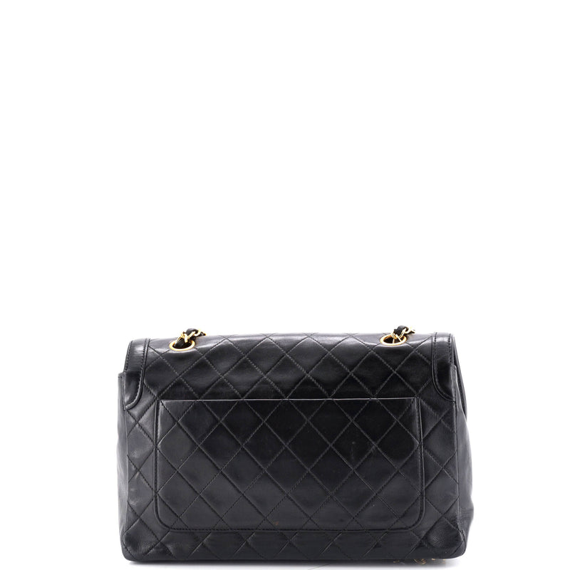 Chanel Vintage Cc Chain Flap Bag Quilted