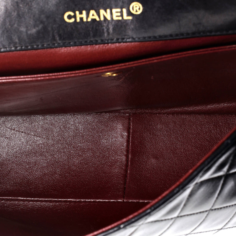 Chanel Vintage Cc Chain Flap Bag Quilted