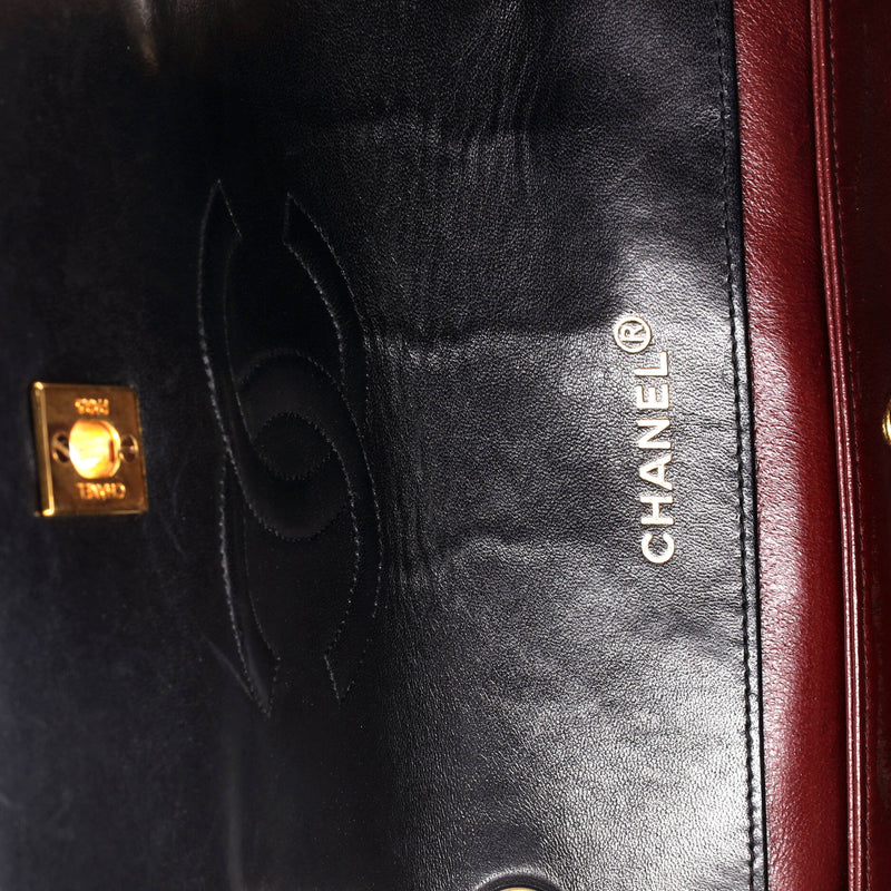 Chanel Vintage Cc Chain Flap Bag Quilted