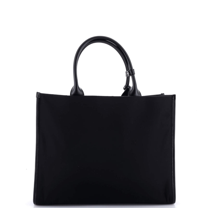 Prada Padded Open Shopper Tote Tessuto