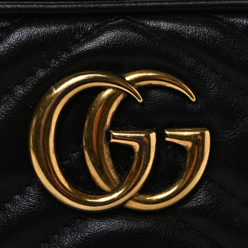 Gucci Calfskin Matelasse Mini Gg Marmont