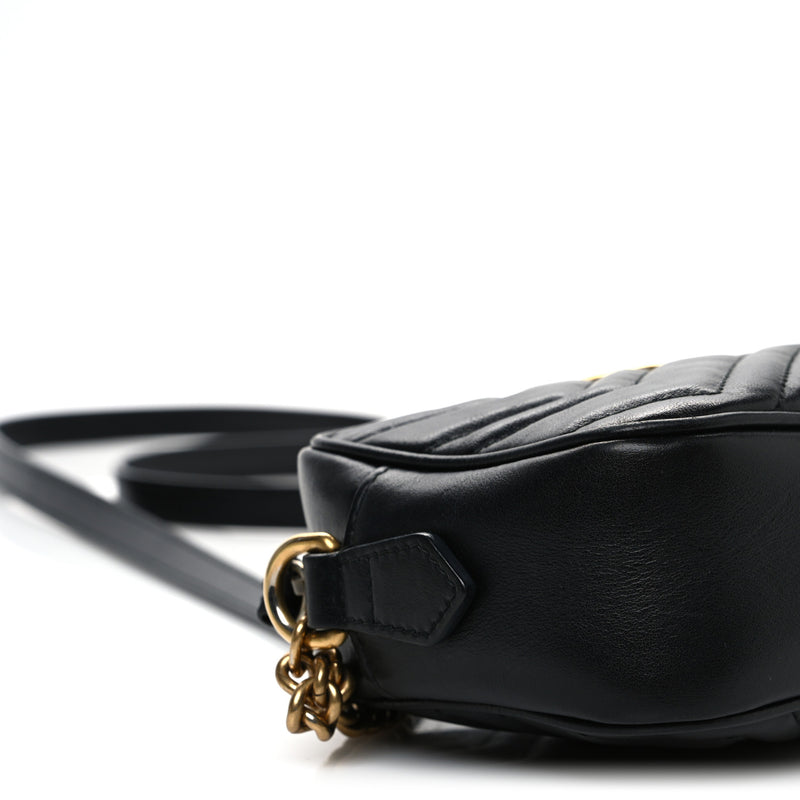 Gucci Calfskin Matelasse Mini Gg Marmont