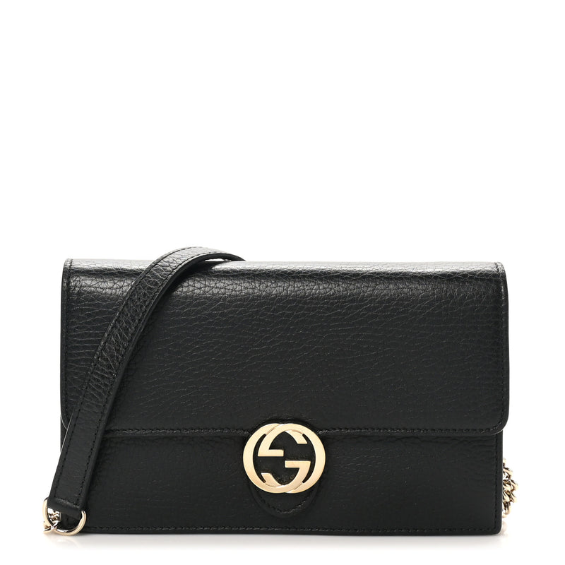 Gucci Dollar Calfskin Interlocking G