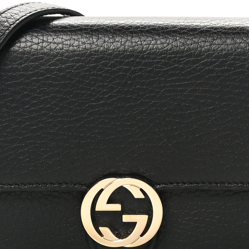 Gucci Dollar Calfskin Interlocking G