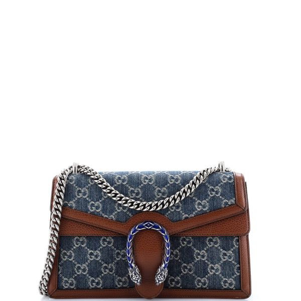 Gucci Dionysus Bag Gg Denim Small