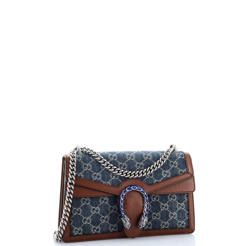 Gucci Dionysus Bag Gg Denim Small
