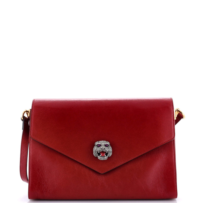 Gucci Crystal Animalier Shoulder Bag