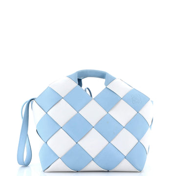 Loewe Woven Basket Bag Leather Small