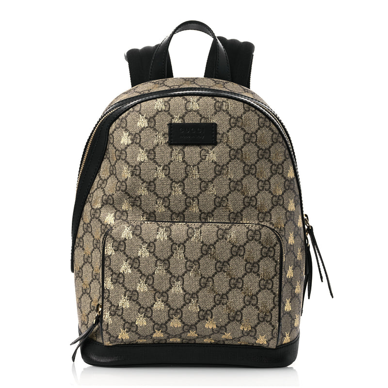 Gucci Gg Supreme Bees Print Small Day
