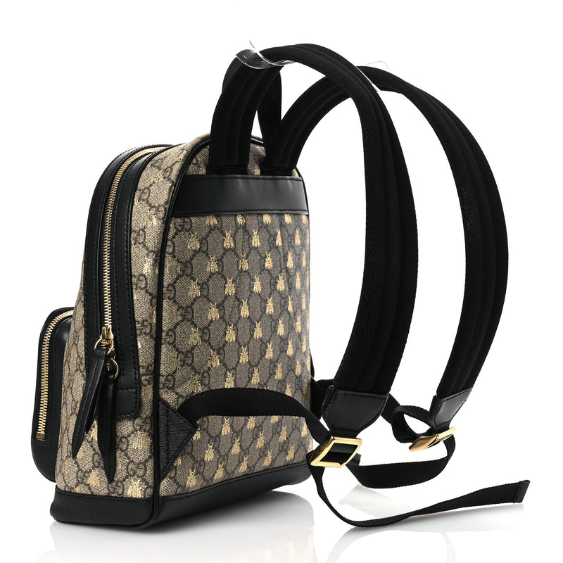 Gucci Gg Supreme Bees Print Small Day