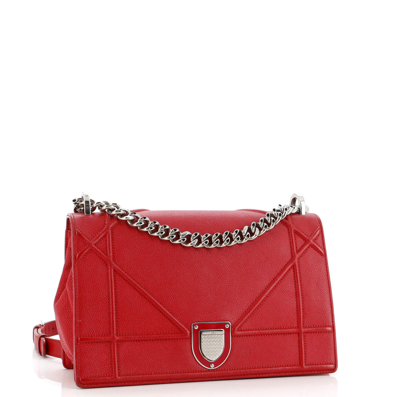 Christian Dior Diorama Flap Bag Grained