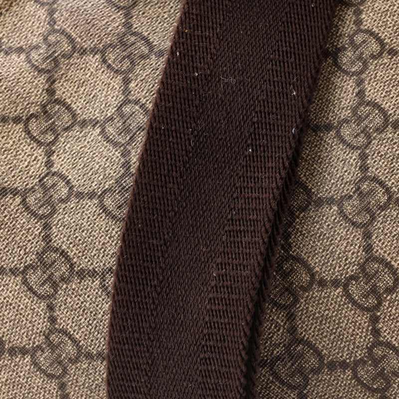 Gucci Zip Top Messenger Bag Gg Coated