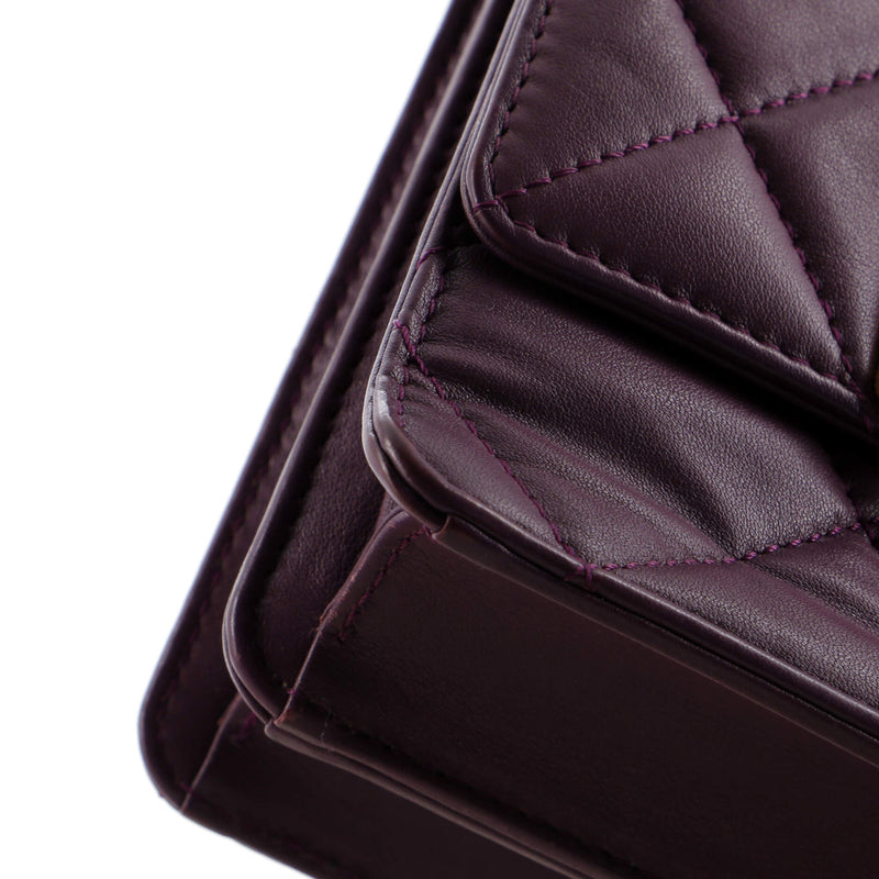 Chanel Resin Cc Flap Bag Quilted
