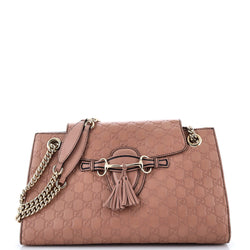 Emily Chain Flap Shoulder Bag Guccissima