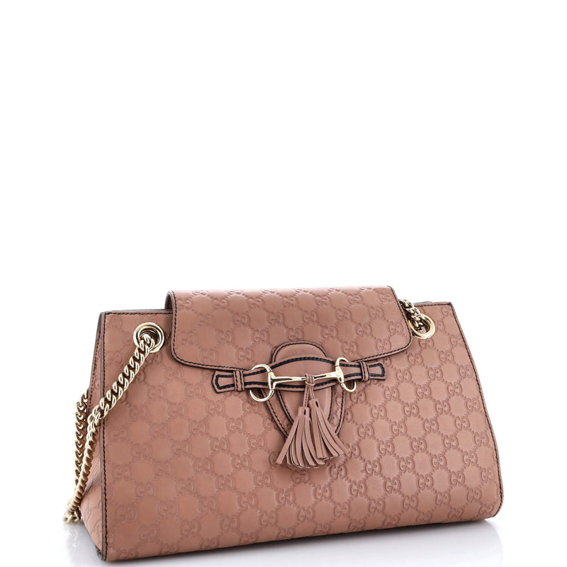 Emily Chain Flap Shoulder Bag Guccissima