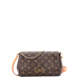Louis Vuitton Favorite Handbag Canvas Mm