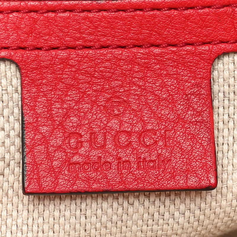 Gucci Pebbled Calfskin Medium Soho Flap