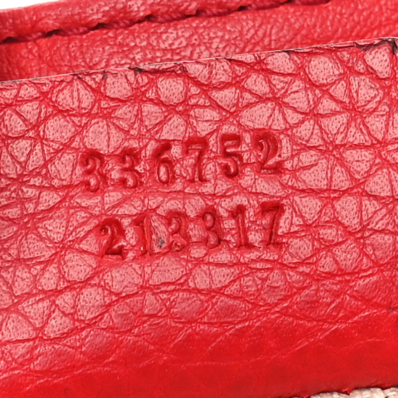 Gucci Pebbled Calfskin Medium Soho Flap