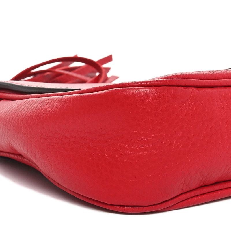 Gucci Pebbled Calfskin Medium Soho Flap