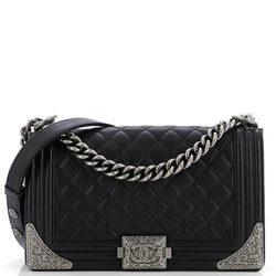 Chanel Paris-Dallas Boy Flap Bag Quilted
