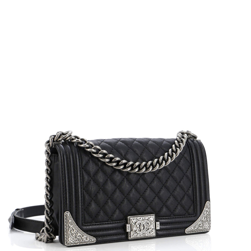 Chanel Paris-Dallas Boy Flap Bag Quilted