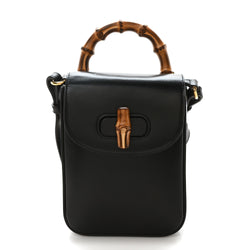 Gucci Calfskin Mini Bamboo Top Handle 3