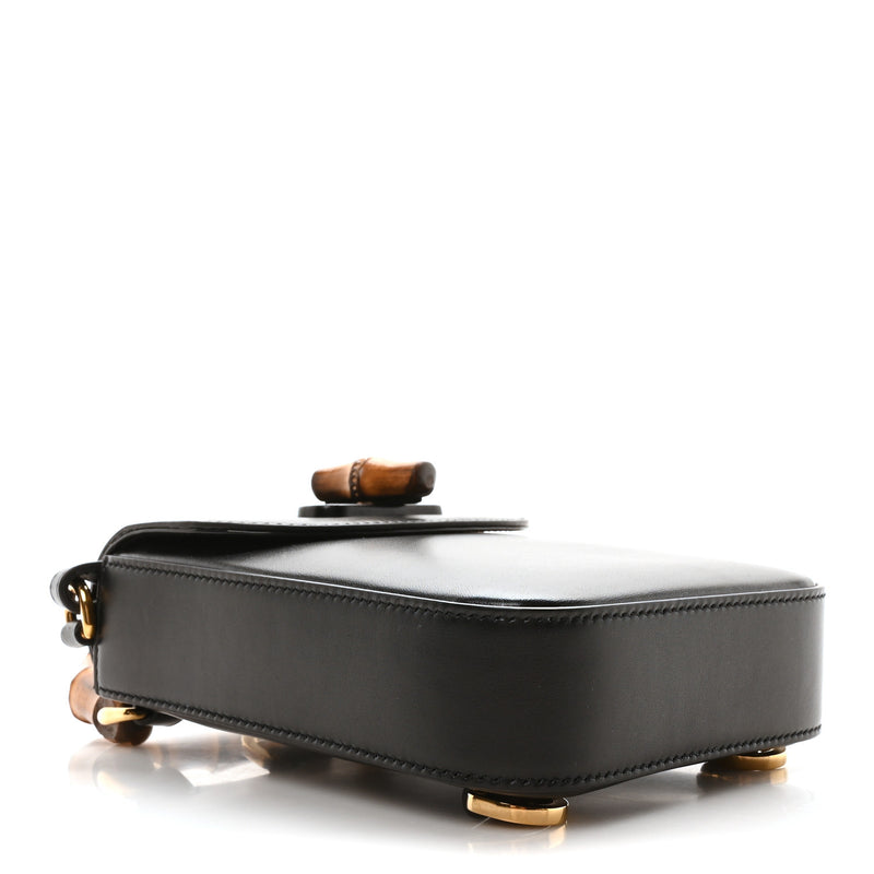 Gucci Calfskin Mini Bamboo Top Handle 3