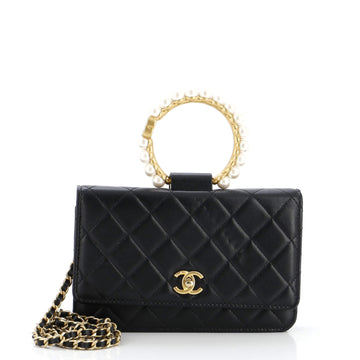 Chanel Pearl Crown Wallet On Chain