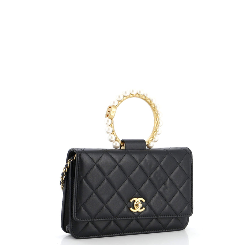Chanel Pearl Crown Wallet On Chain
