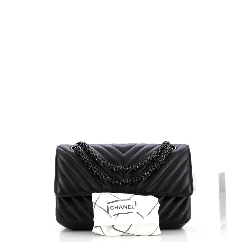 Chanel So Black Reissue 2.55 Flap Bag