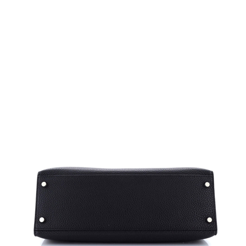 Hermes Kelly Handbag Noir Togo With