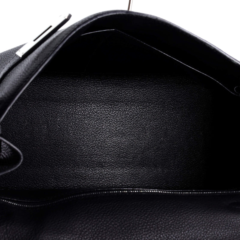 Hermes Kelly Handbag Noir Togo With